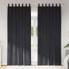 Rideaux occultants 2 pcs Gris foncé 140 x 260 cm Velours 535673535673