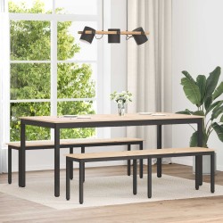 banc Naturel 160 x 35 x 45 cm Bois de pin massif 535675535675