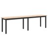 banc Naturel 160 x 35 x 45 cm Bois de pin massif 535675535675