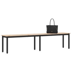 banc Naturel 200 x 35 x 45 cm Bois de pin massif 535682535682
