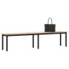 banc Naturel 200 x 35 x 45 cm Bois de pin massif 535682535682