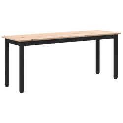 banc Naturel 110 x 35 x 45 cm Bois de pin massif 535686535686