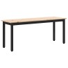 banc Naturel 110 x 35 x 45 cm Bois de pin massif 535686535686