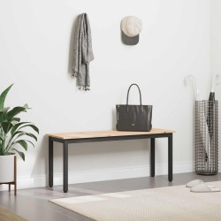 banc Naturel 110 x 35 x 45 cm Bois de pin massif 535686535686