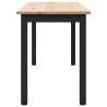 banc Naturel 110 x 35 x 45 cm Bois de pin massif 535686535686