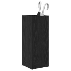 Porte-parapluie Chêne noir 25 x 24,5 x 64 cm Bois d'ingénierie 535691535691