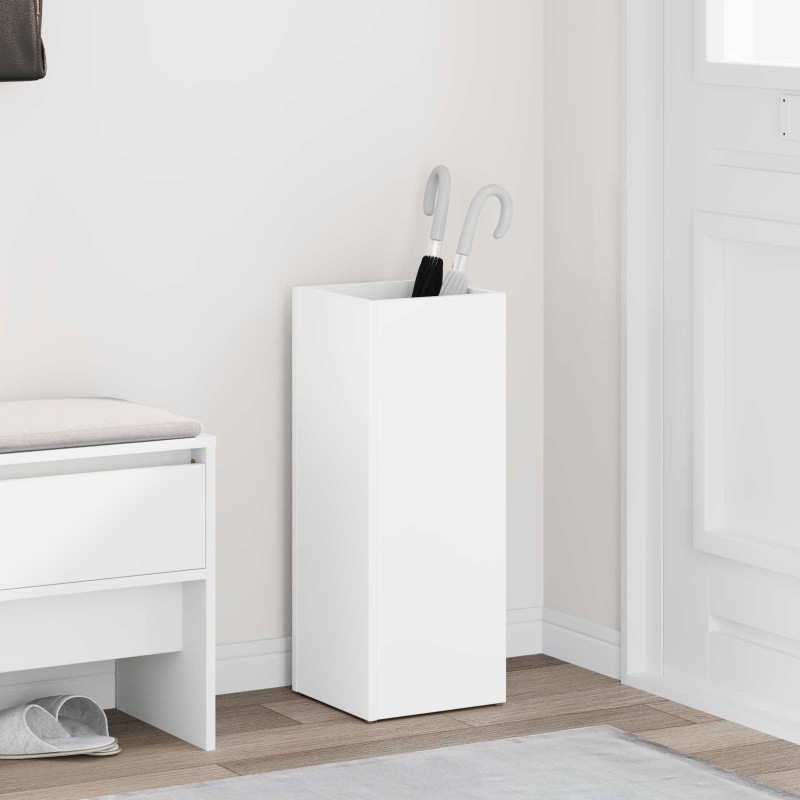 Porte-parapluie Blanc 25 x 24,5 x 64 cm Bois d'ingénierie 535693535693