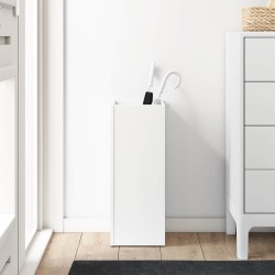 Porte-parapluie Blanc 25 x 24,5 x 64 cm Bois d'ingénierie 535693535693