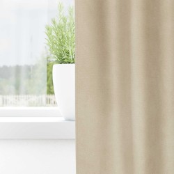 Rideaux occultants 2 pcs Crème 140 x 175 cm Velours 535694535694