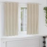 Rideaux occultants 2 pcs Crème 140 x 175 cm Velours 535701535701