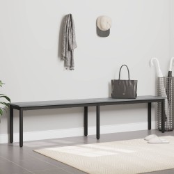 banc Gris Sonoma 200 x 35 x 45 cm Bois d'ingénierie 535703535703