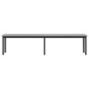 banc Gris Sonoma 200 x 35 x 45 cm Bois d'ingénierie 535703535703