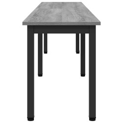 banc Gris Sonoma 200 x 35 x 45 cm Bois d'ingénierie 535703535703