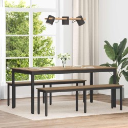 banc Chêne artisan 160 x 35 x 45 cm Bois d'ingénierie 535715535715