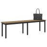 banc Chêne artisan 160 x 35 x 45 cm Bois d'ingénierie 535715535715