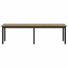 banc Chêne artisan 160 x 35 x 45 cm Bois d'ingénierie 535715535715
