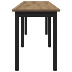 banc Chêne artisan 160 x 35 x 45 cm Bois d'ingénierie 535715535715