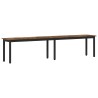 banc Chêne Fumé 200 x 35 x 45 cm Bois d'ingénierie 535717535717