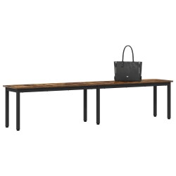 banc Chêne Fumé 200 x 35 x 45 cm Bois d'ingénierie 535717535717