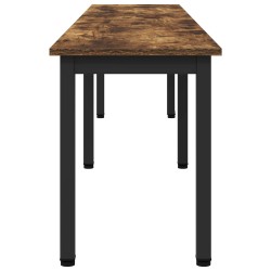banc Chêne Fumé 200 x 35 x 45 cm Bois d'ingénierie 535717535717