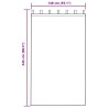 Rideaux occultants 2 pcs Gris clair 140 x 245 cm Velours 535721535721