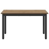 banc Chêne artisan 80 x 35 x 45 cm Bois d'ingénierie 535722535722