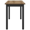 banc Chêne artisan 80 x 35 x 45 cm Bois d'ingénierie 535722535722