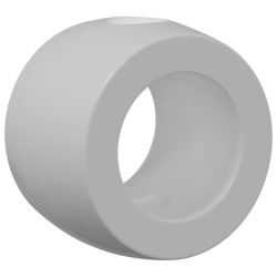 Roulements de table de baby-foot 10 pcs Noir 3 x 3 x 2,1 cm PP 535727535727