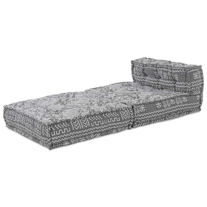 Unité de canapé modulaire Gris clair 70 x 70 x 56 cm Tissu 535728535728