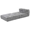 Unité de canapé modulaire Gris clair 70 x 70 x 56 cm Tissu 535728535728