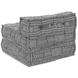 Unité de canapé modulaire Gris clair 70 x 70 x 56 cm Tissu 535728535728