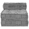 Unité de canapé modulaire Gris clair 70 x 70 x 56 cm Tissu 535728535728