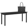 banc Chêne noir 110 x 35 x 45 cm Bois d'ingénierie 535729535729