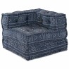 Unité de canapé modulaire Impression Indigo 70 x 70 x 56 cm 535741535741