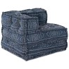 Unité de canapé modulaire Impression Indigo 70 x 70 x 56 cm 535741535741