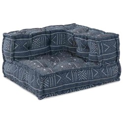 Unité de canapé modulaire Impression Indigo 70 x 70 x 56 cm 535741535741