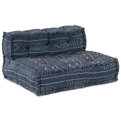Unité de canapé modulaire Impression Indigo 70 x 70 x 56 cm 535742535742