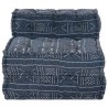 Unité de canapé modulaire Impression Indigo 70 x 70 x 56 cm 535742535742