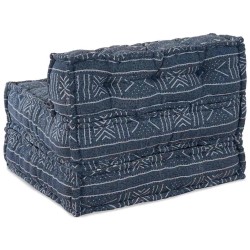 Unité de canapé modulaire Impression Indigo 70 x 70 x 56 cm 535742535742