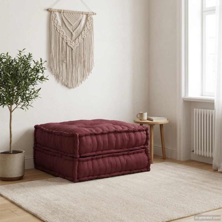 Canapé modulaire marron 70x70x36 tissu 535743535743