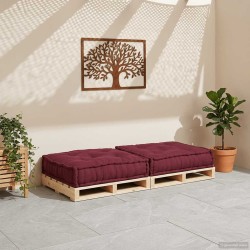 Canapé modulaire marron 70x70x36 tissu 535743535743