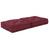 Canapé modulaire marron 70x70x36 tissu 535743535743