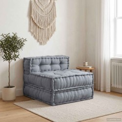 Unité de canapé modulaire Gris 70 x 70 x 56 cm Tissu 535747535747