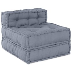 Unité de canapé modulaire Gris 70 x 70 x 56 cm Tissu 535747535747
