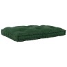 Coussin de canapé sur palette Vert 120 x 80 x 12 cm Tissu 535749535749