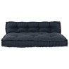 Coussin de canapé sur palette 2 pcs Anthracite 120 x 80 x 38 cm 535755535755