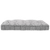 Coussin de canapé sur palette Gris clair 120 x 80 x 12 cm Tissu 535756535756
