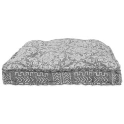 Coussin de canapé sur palette Gris clair 120 x 80 x 12 cm Tissu 535756535756