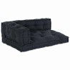 Coussin de canapé sur palette 3 pcs Anthracite 120 x 80 x 38 cm 535758535758