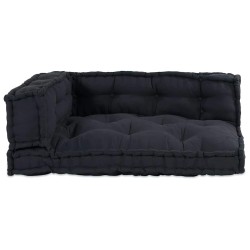 Coussin de canapé sur palette 3 pcs Anthracite 120 x 80 x 38 cm 535758535758